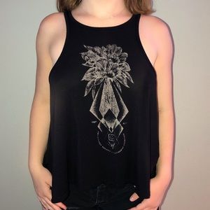 Black Muscle Tee